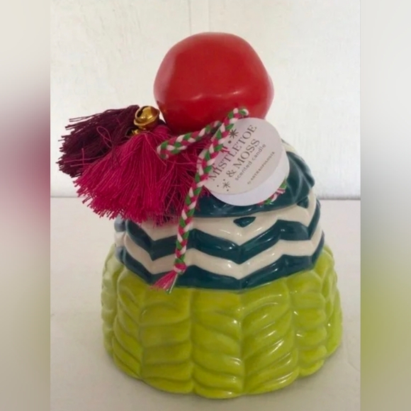 Anthropologie Other - Anthropologie Betty Woody Mistletoe & Moss Sweater Candle
